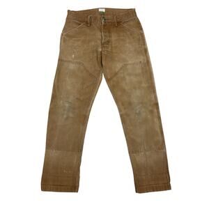 Taylor Stitch Good Acre Double Knee Canvas Pants Men's 29x29 Distressed Faded